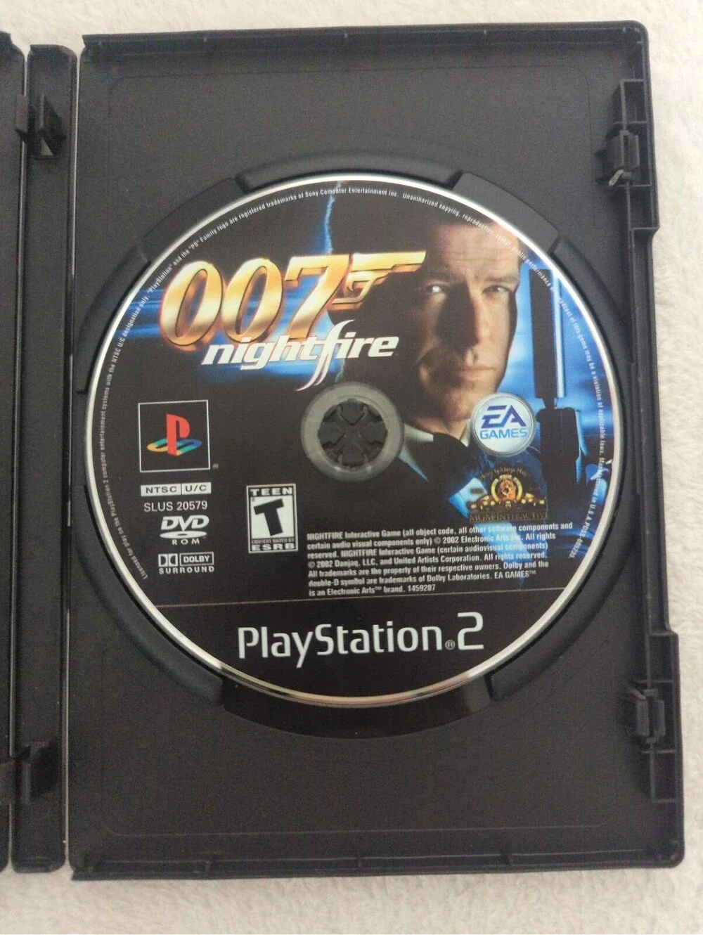 007: Nightfire PlayStation 2 Game Disc Tested and Working